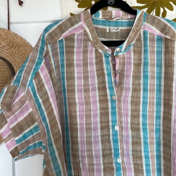 Free People Linen Tunic/Coverup - Picture 4 of 5